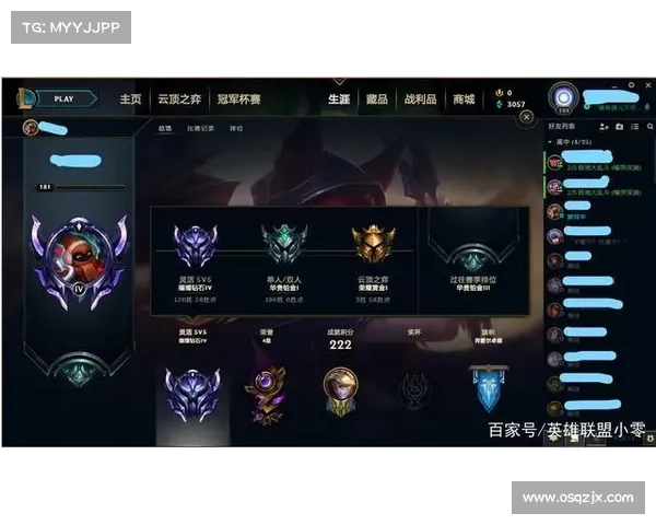 提升英雄联盟段位的五大实用技巧助你迅速突破困境实现阶梯跃升